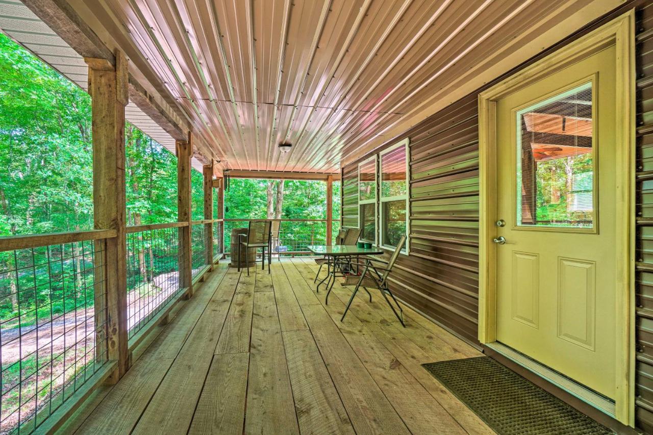 Peaceful Decatur Cabin With Grill And Fire Pit! Exterior photo