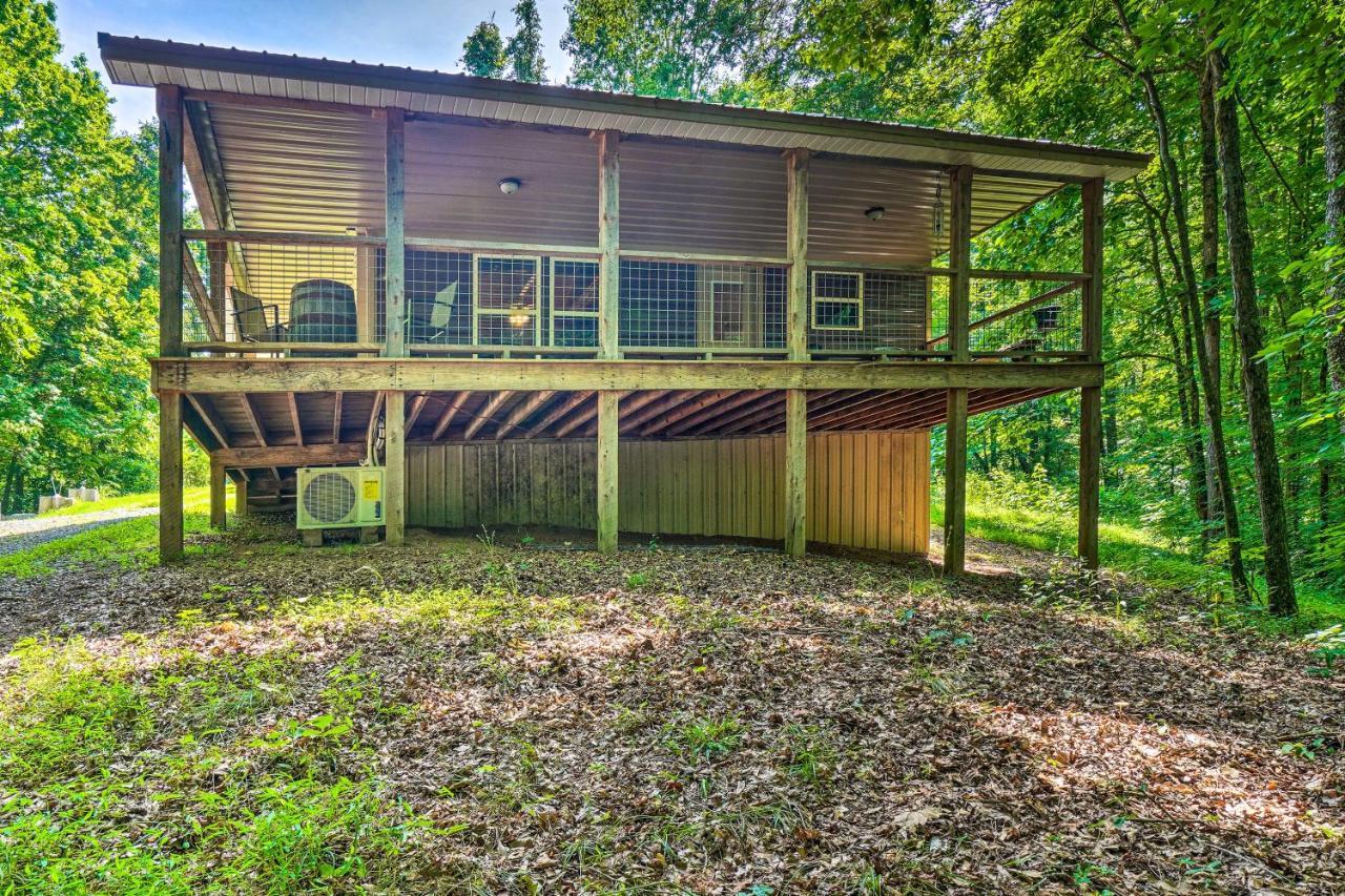 Peaceful Decatur Cabin With Grill And Fire Pit! Exterior photo